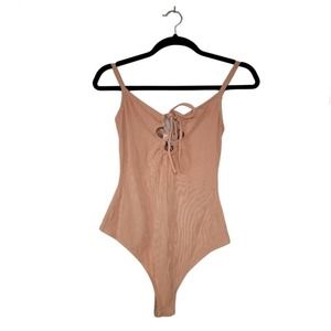 NWT LELIS Ribbed Bodysuit